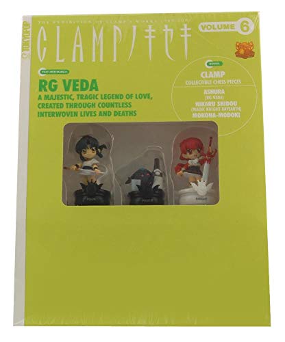 Clamp no Kiseki Vol. 6 RG Vega with Ashura, Hikaru Shidou & Mokona-Modoki Chess Figures